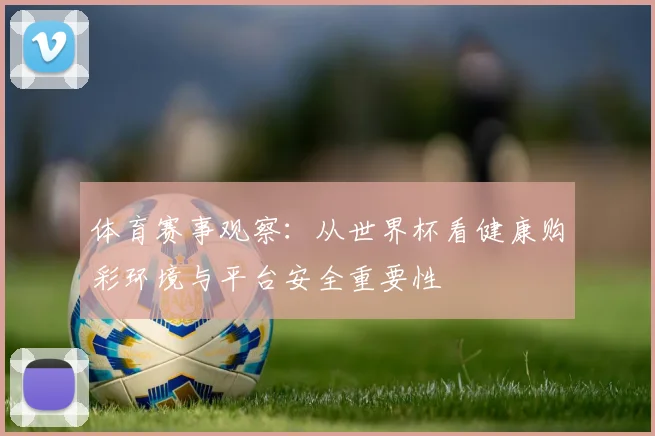 体育赛事观察：从世界杯看健康购彩环境与平台安全重要性