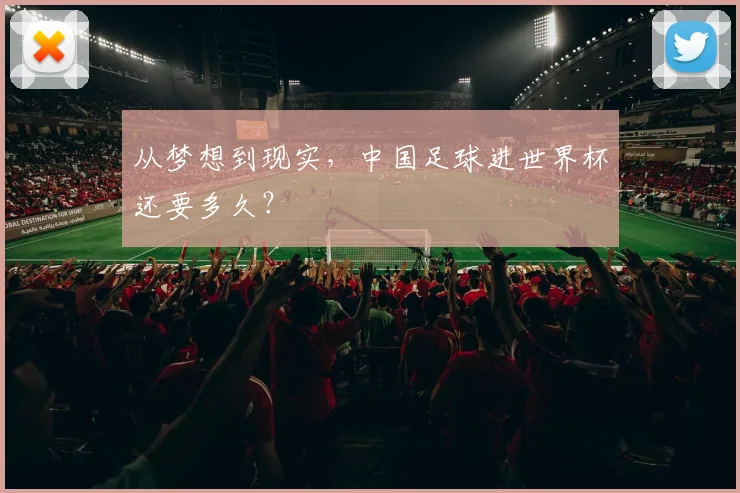 从梦想到现实,中国足球进世界杯还要多久?