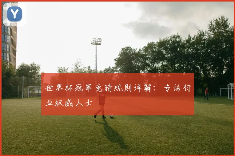 世界杯冠军竞猜规则详解:专访行业权威人士